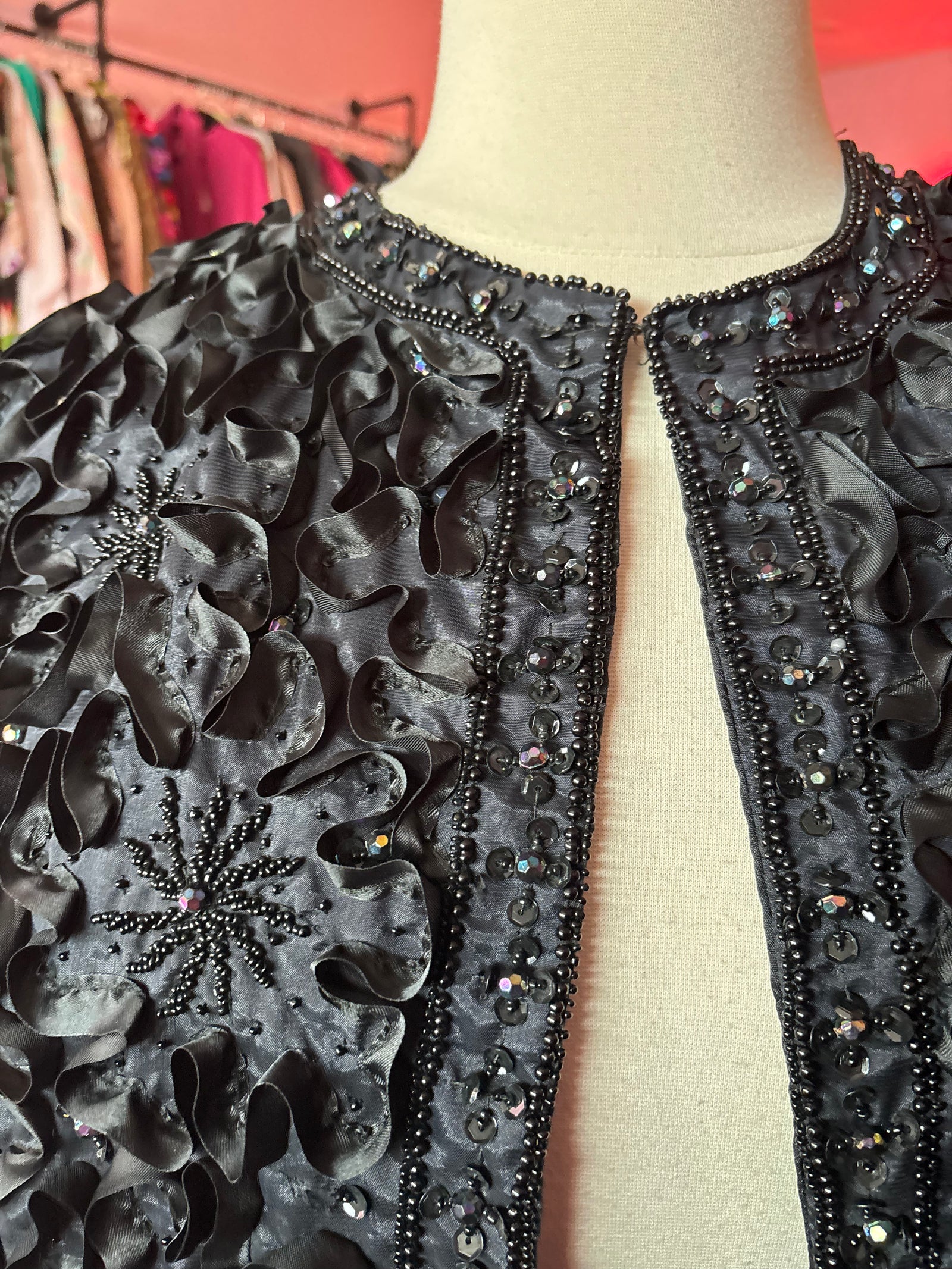 Mixed Media Statement Jacket