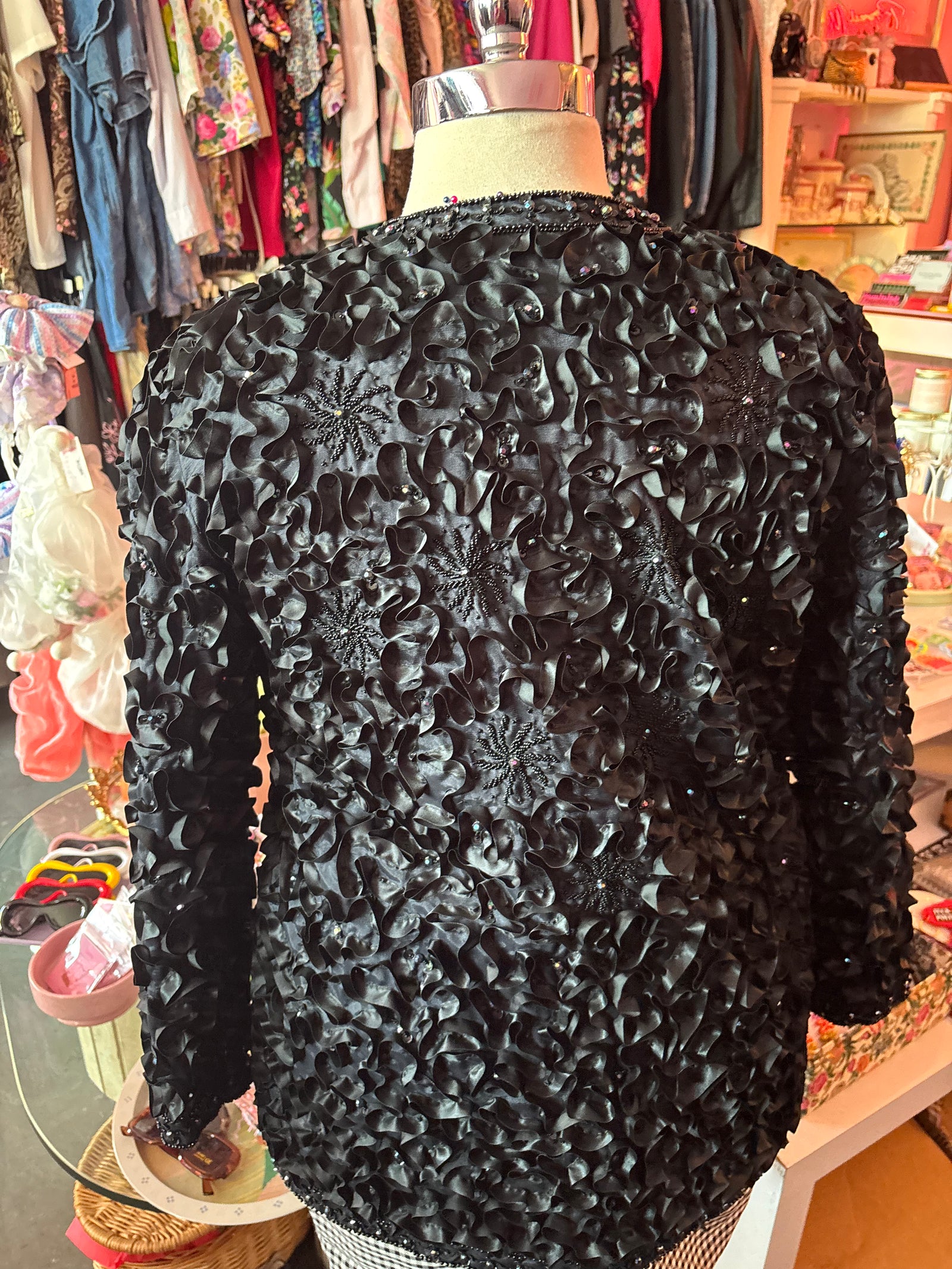 Mixed Media Statement Jacket