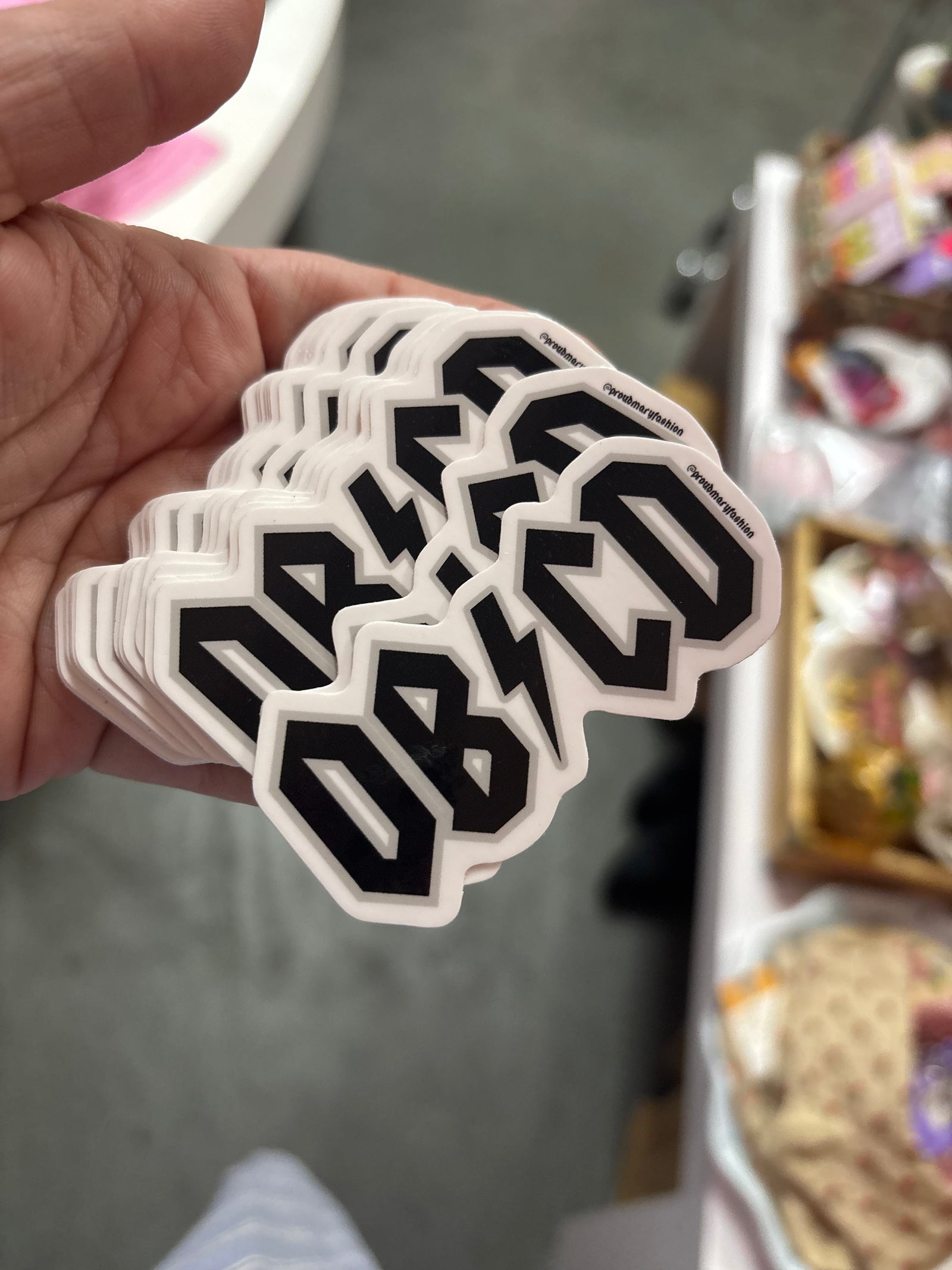 OB CD Parody Sticker