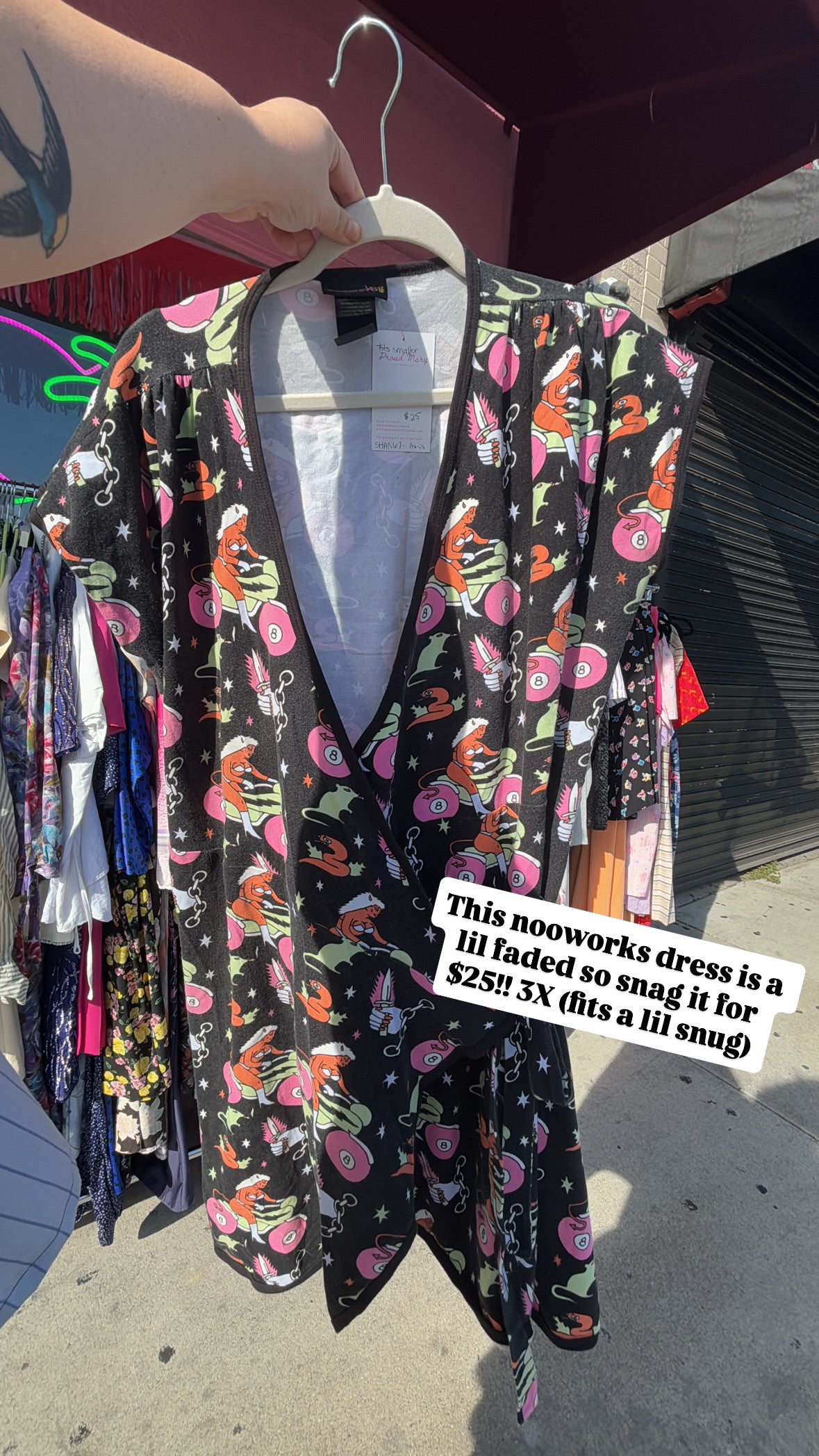 Nooworks wrap dress