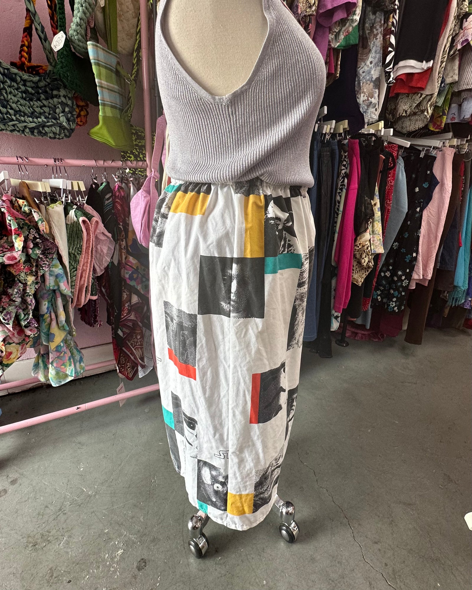 Handmade Star Wars Midi Skirt