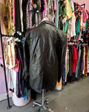 Buttery Black Leather Jacket - 2/3x