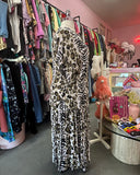 90's Animal Print Skirt Set