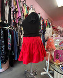 Solid Color Tiered Skirts