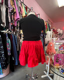 Solid Color Tiered Skirts