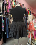 Solid Color Tiered Skirts