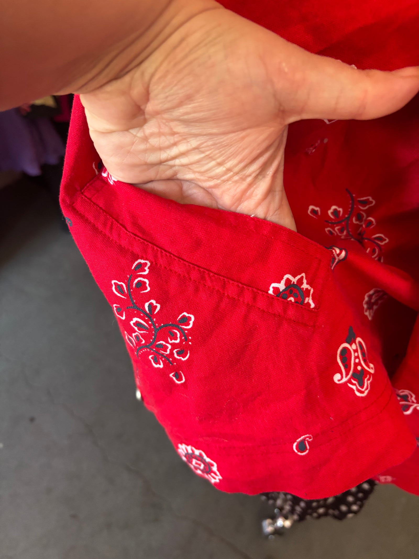 Bandana Jacket - 2X - 4X