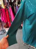 1980's Teal Sweater Dress - 2X - 5X