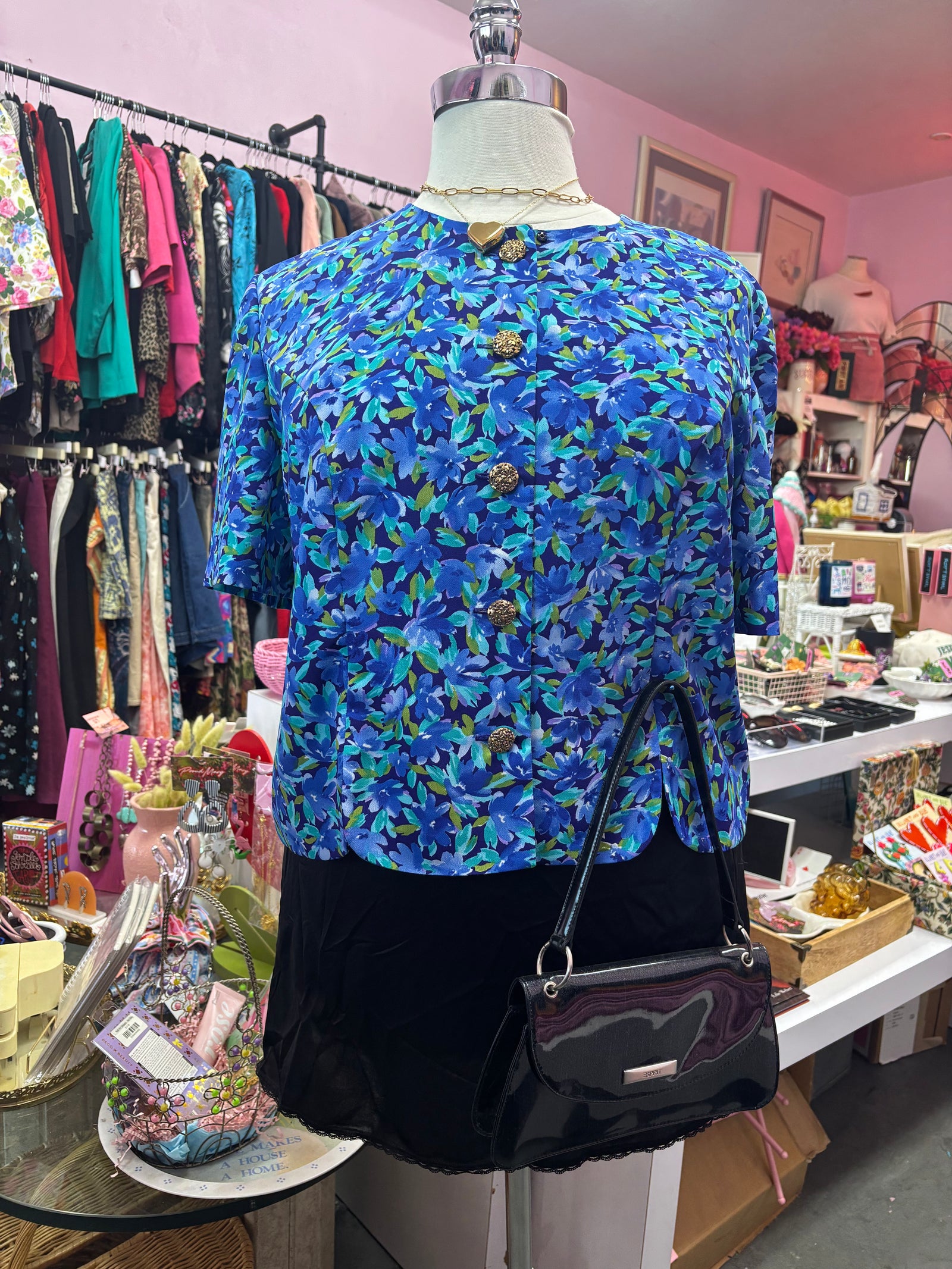 The Nicole Vintage Short Sleeve Blazer