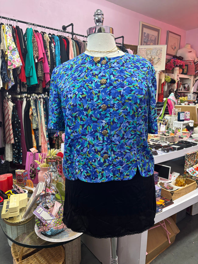 The Nicole Vintage Short Sleeve Blazer