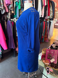 1980's Cobalt Sweater Dress - 2X - 4X