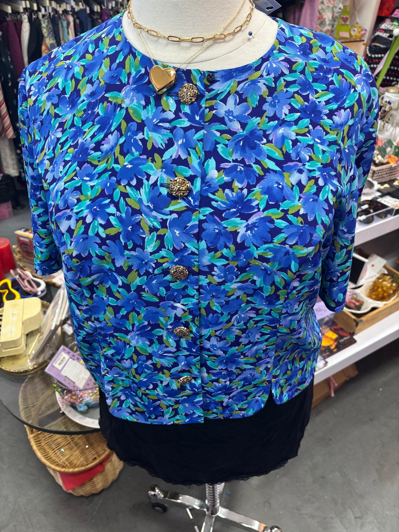 The Nicole Vintage Short Sleeve Blazer