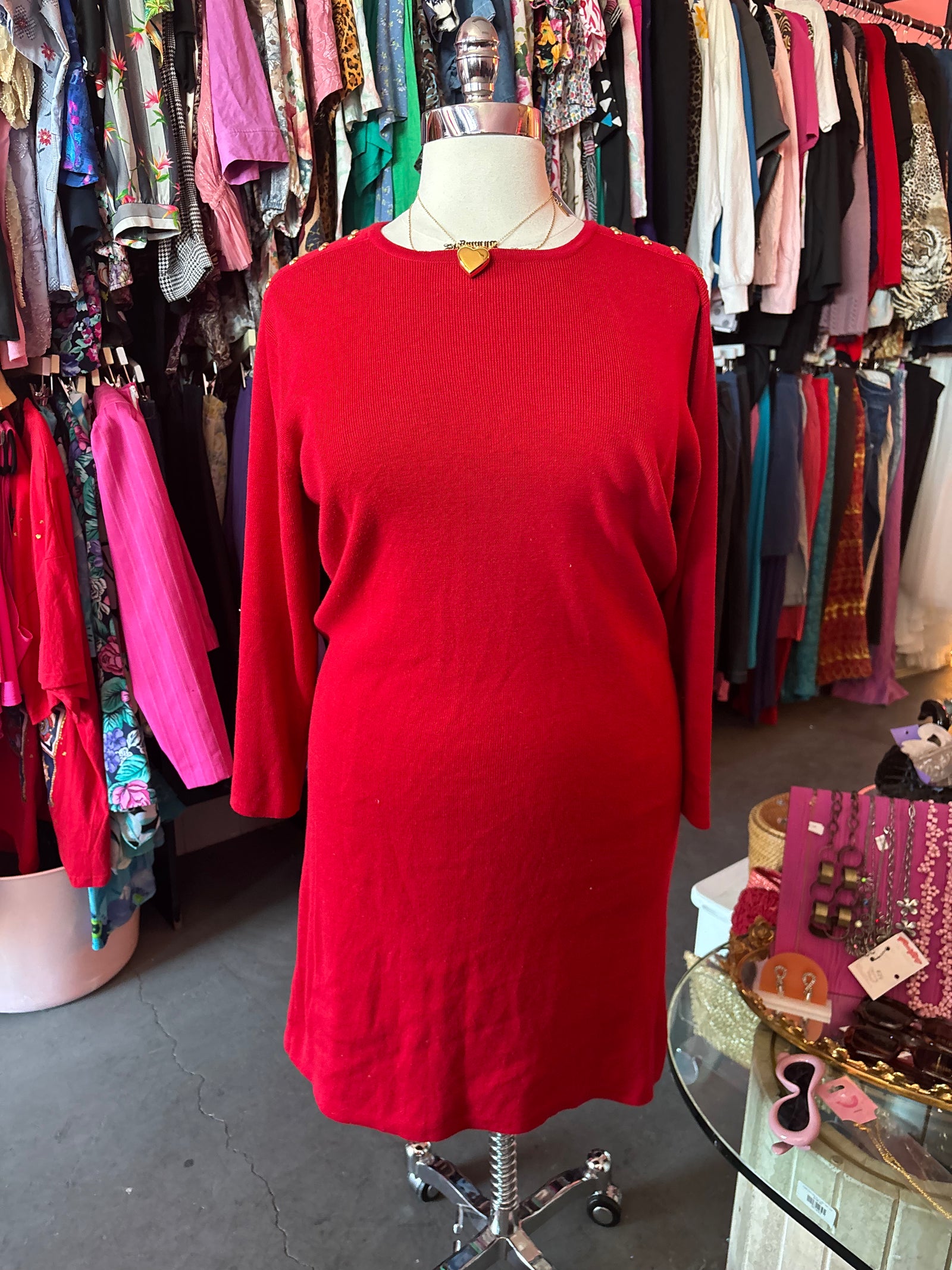 1980's Divine Sweater Dress - 2X - 4X