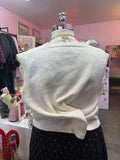 90's Vintage Cropped Sweater Vest - 2X - 4X
