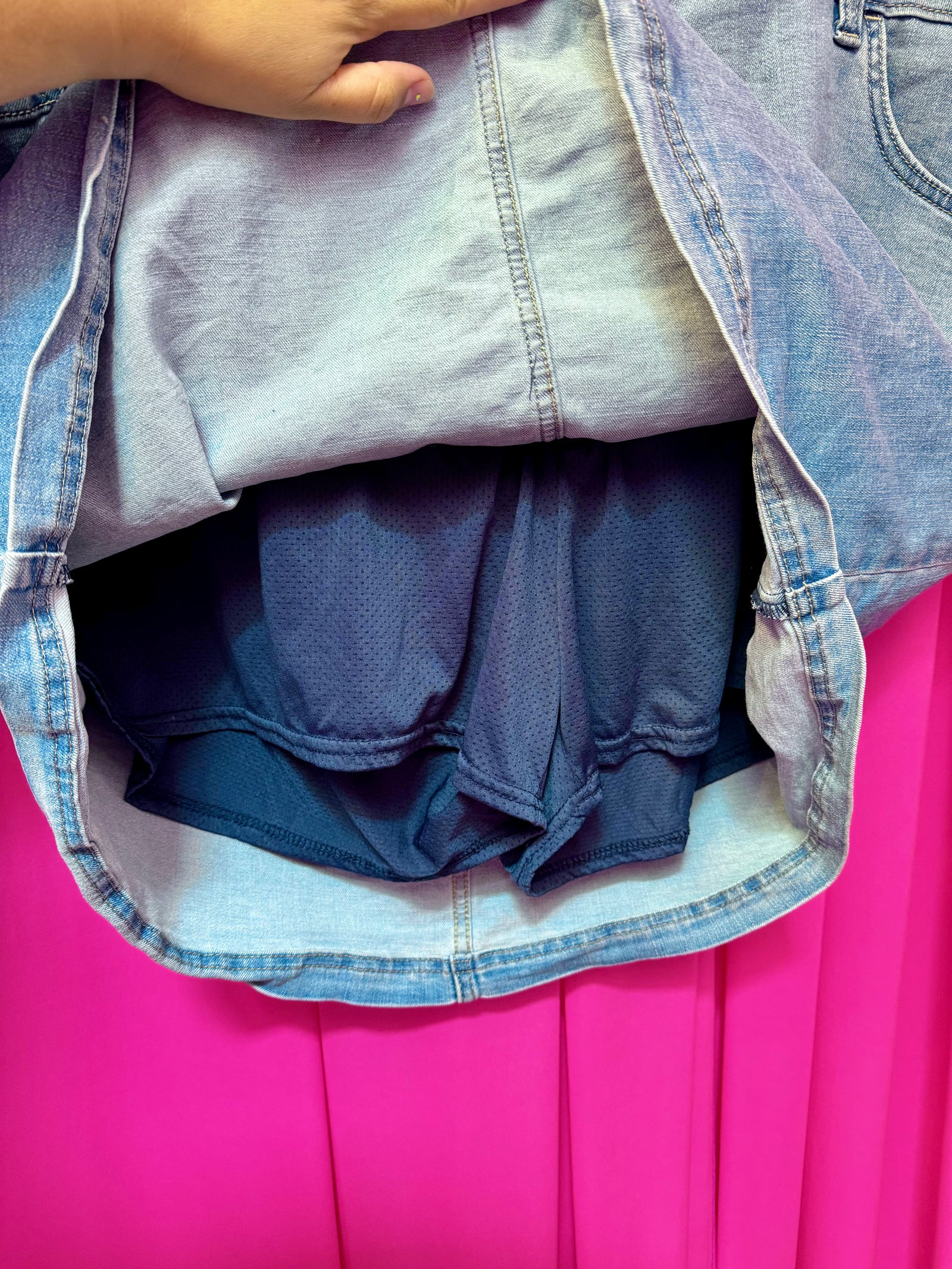 Lee Denim Sporty Mini Skort