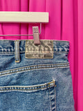 Y2K Raw Hem Cut Off Denim Shorts