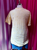 Stars and Seashells Butter Yellow Terry Cloth T-shirt