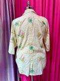 Repaired Vintage Koalas by the Ocean Button Up
