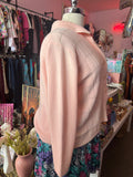 Vintage Pastel Pink Cardigan - Size 2X-3X