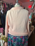 Vintage Pastel Pink Cardigan - Size 2X-3X