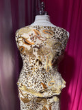 90s Silk Purring Paisley Set