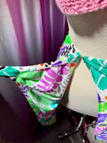 Deadstock Vintage Tropical Swim Skirt