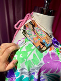 Deadstock Vintage Tropical Swim Skirt