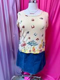 Beach Babes Butter Yellow Sleeveless Top - 2X/3X