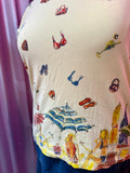 Beach Babes Butter Yellow Sleeveless Top - 2X/3X