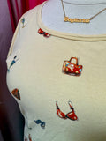 Beach Babes Butter Yellow Sleeveless Top - 2X/3X