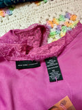Lilac and Lace Sleeveless Top - XL (fits larger)