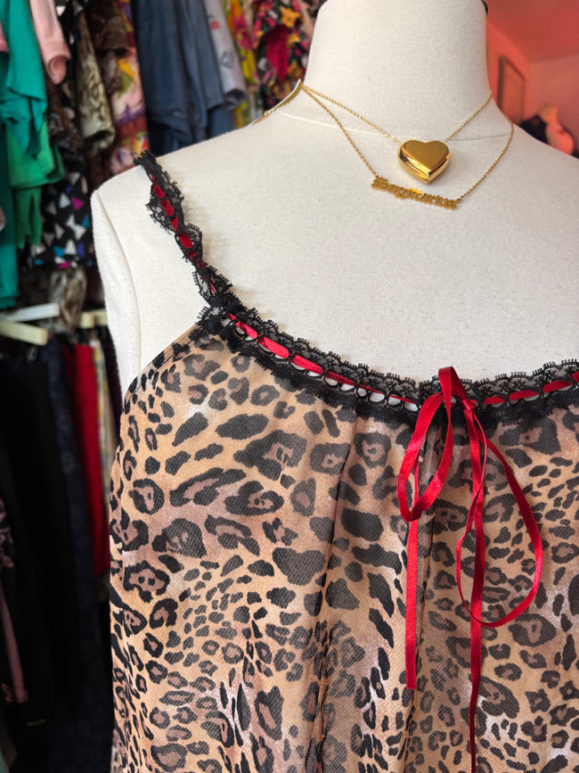 Bad Kitty Sheer Nightie - Size 26/28, 4X