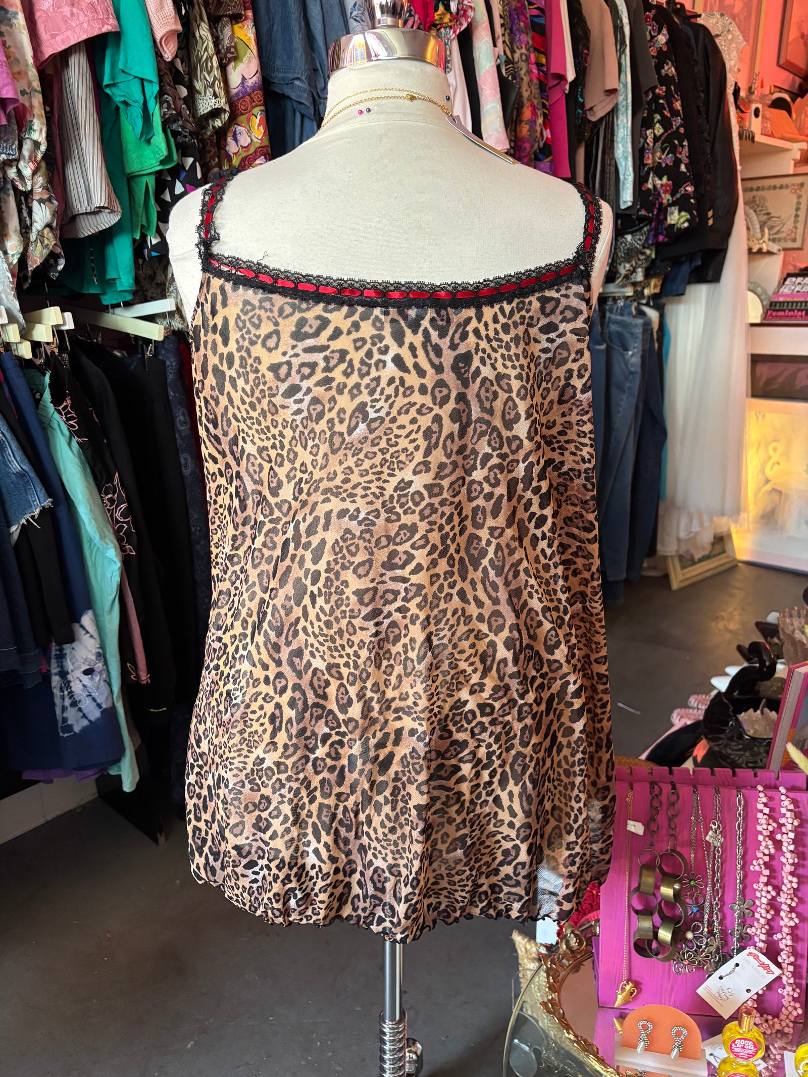 Bad Kitty Sheer Nightie - Size 26/28, 4X