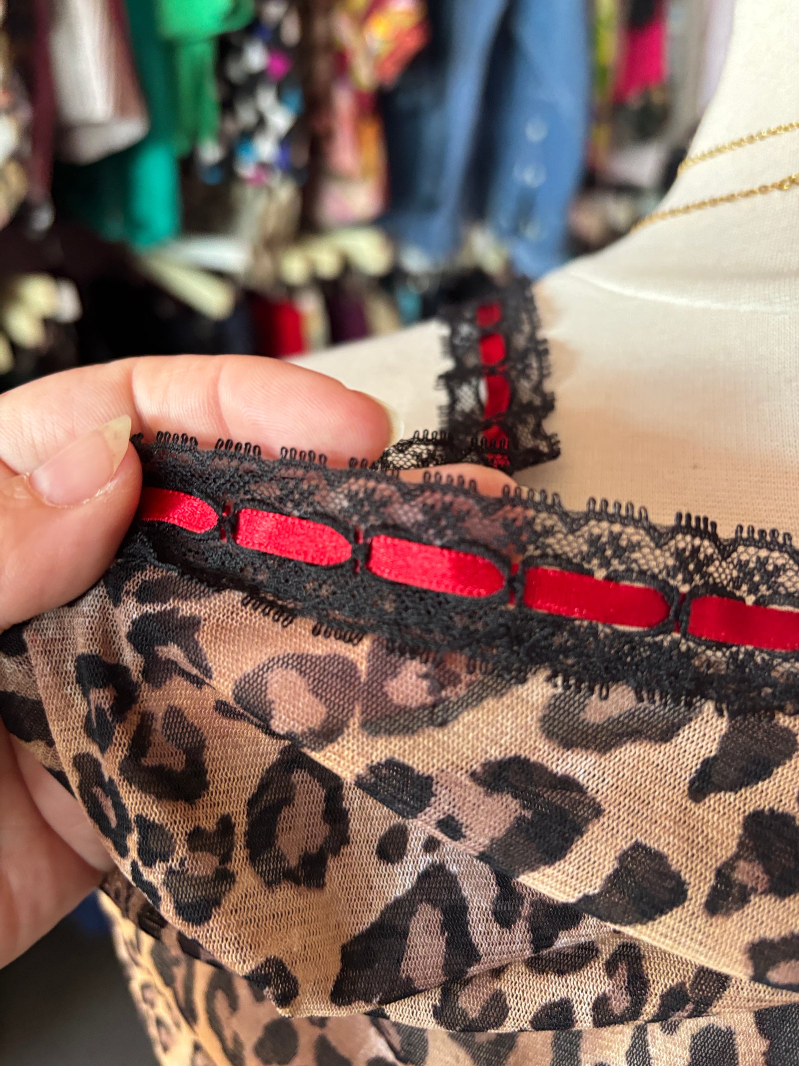 Bad Kitty Sheer Nightie - Size 26/28, 4X