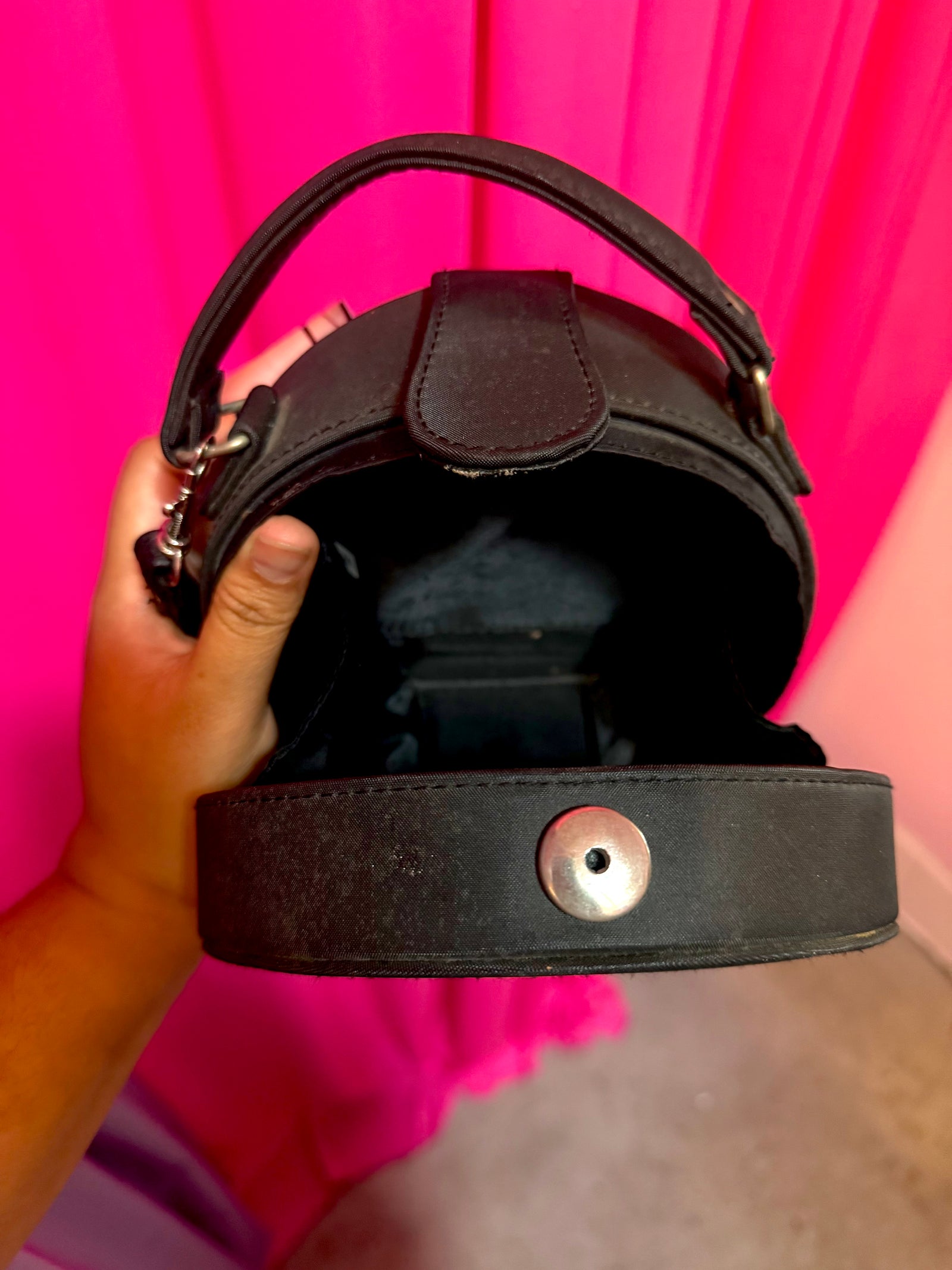 Y2K Butterfly Round Hard Case Purse