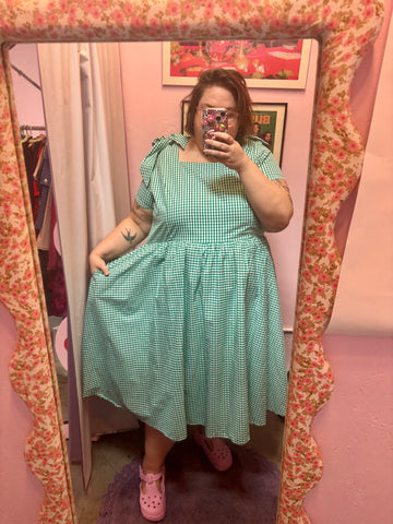 Lovefool Deadstock Shirred Midi Skirt - 4X