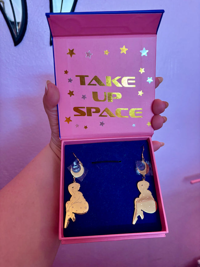 Reesa Moon Goddess Earrings