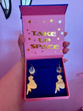 Reesa Moon Goddess Earrings