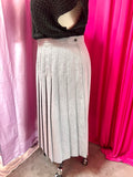 80s Pleated Skirt - Fits like an 18/20