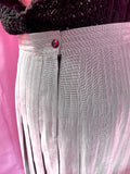 80s Pleated Skirt - Fits like an 18/20