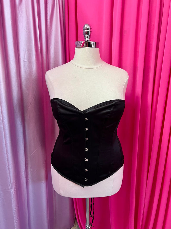 Corset Story Black Longline Overbust Corset