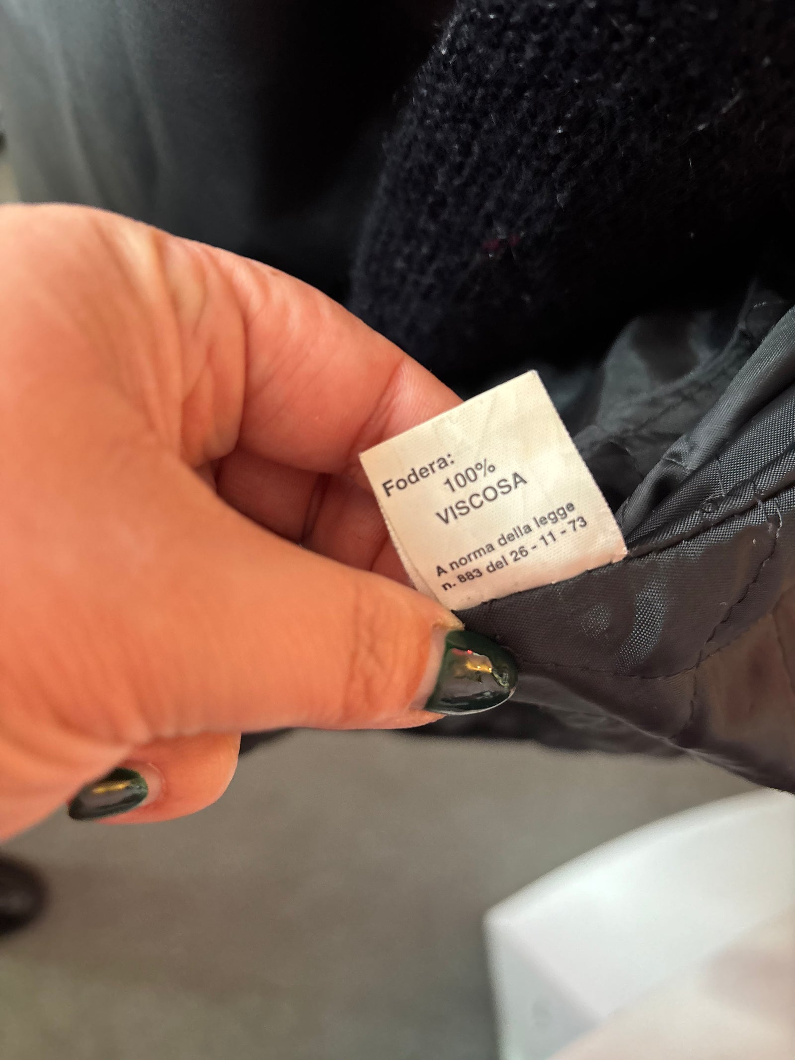 Vintage Vera Pelle Italian Leather Midi Jacket - 58 / 1X - As-is