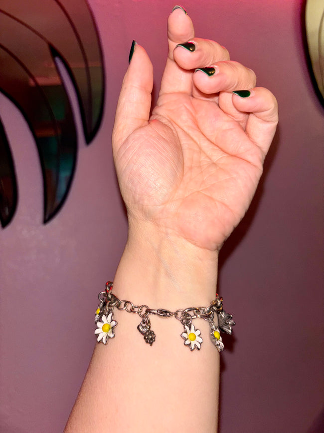 Brighton Metal Daisy Bracelet