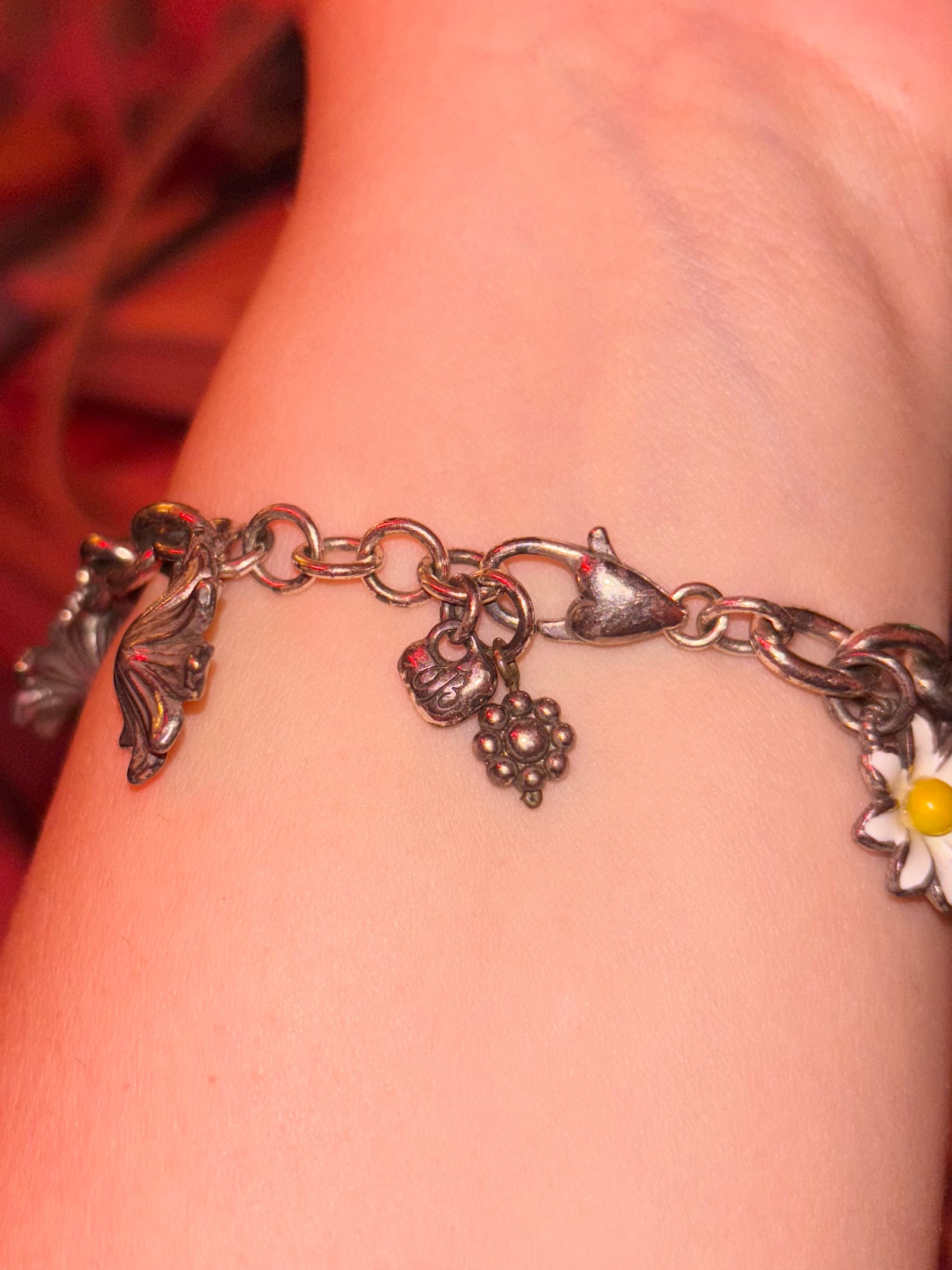 Brighton Metal Daisy Bracelet