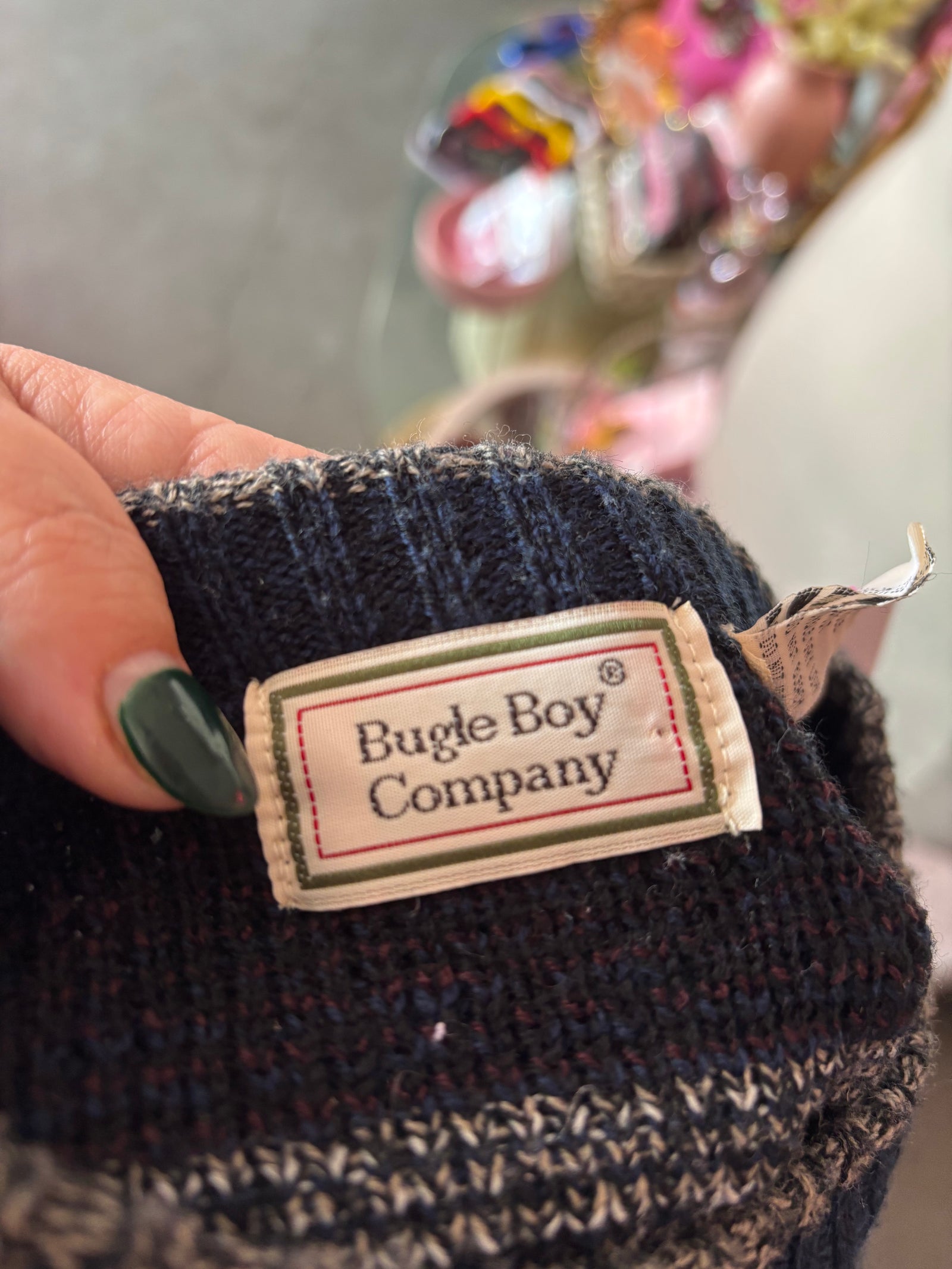 Vintage Bugle Boy Sweater - 2X