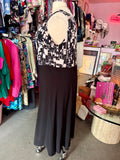 90s Geometric Midi Dress