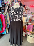 90s Geometric Midi Dress