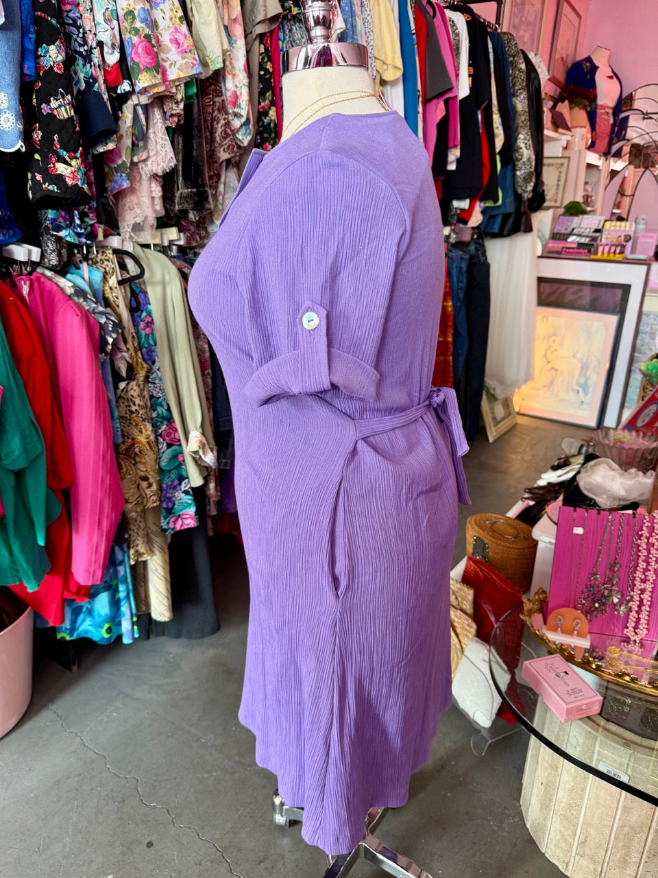 90s Little Lavender Dress
