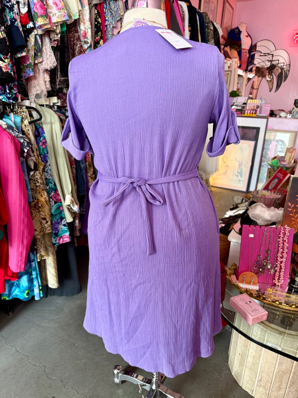 90s Little Lavender Dress
