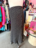 90s Jones New York Silk Polka Dot Skirt - 20W